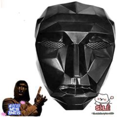 Mặt Nạ Boss Quản Trị Viên Squid Game - Phụ Kiện Hóa Trang Độc Đáo Cho Halloween, Cosplay và Tiệc Tùng