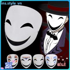Mặt Nạ Cosplay Kagetane Hiruko - Đồ Trang Trí Halloween Độc Đáo, Phụ Kiện Hóa Trang Sáng Tạo Cho Tiệc Tùng, Quà Tặng Ấn Tượng