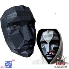 Mặt Nạ Boss Quản Trị Viên Squid Game - Phụ Kiện Hóa Trang Độc Đáo Cho Halloween, Cosplay và Tiệc Tùng