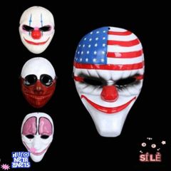 Mặt Nạ Hề Payday - Phụ Kiện Hóa Trang Độc Đáo Cho Halloween và Tiệc Tùng - Quà Tặng Fan Phim Cướp Ngân Hàng Kinh Điển