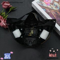 Mặt Nạ 3D Samurai Oni Nhật Bản - Đạo Cụ Halloween Hóa Trang Kinh Dị - Phụ Kiện Cosplay Độc Đáo, An Toàn, Thoải Mái