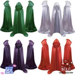 Áo Choàng Halloween Cao Cấp 59 Inch - Trang Phục Phù Thủy Bí Ẩn Cho Cosplay & Tiệc Tùng Mùa Lễ Hội