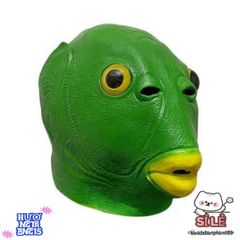 Mũ Mặt Nạ Quái Vật Xanh Hài Hước - Phụ Kiện Tiệc Tùng Vui Nhộn Cho Bữa Tiệc Rave và Sự Kiện Đặc Biệt