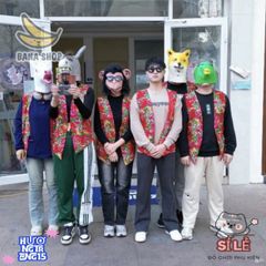Mặt Nạ Hóa Trang Halloween Độc Đáo - Đầu Trâu, Ngựa, Khỉ, Chó Silicon Cao Su - Dùng Cho Tiệc, Sự Kiện Nghệ Thuật, Hoạt Động Ngoài Trời