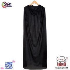 Áo choàng Halloween Gothic 150cm - Trang phục hóa trang cho trẻ em, phong cách bí ẩn và quyến rũ, hoàn hảo cho bữa tiệc hóa trang.