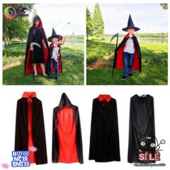 Áo choàng Halloween Gothic 150cm - Trang phục hóa trang cho trẻ em, phong cách bí ẩn và quyến rũ, hoàn hảo cho bữa tiệc hóa trang.