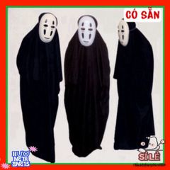 Bộ Hóa Trang Vô Diện Halloween - Áo Choàng, Mặt Nạ và Găng Tay Nhiều Size, Trang Phục Cosplay Đặc Biệt Cho Bé Yêu