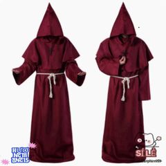 Áo Choàng Tử Thần Đen Đỏ Halloween - Trang Phục Phù Thủy Đáng Sợ Cho Mùa Lễ Hội - Size Trẻ Em & Người Lớn