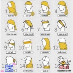 Khăn Ống Đa Năng Sắc Màu Tươi Sáng - Phụ Kiện Thời Trang Cho Chạy Bộ, Dã Ngoại, Yoga và Phiêu Lưu, Thoáng Mát, Chống UV