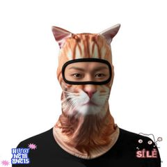 Mặt Nạ Balaclava 3D Mèo Musion - Che Nắng Thoáng Khí, Phụ Kiện Thời Trang Cho Nam Nữ Đam Mê Hoạt Động Ngoài Trời