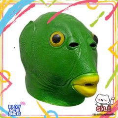 Mặt Nạ Ếch Silicon Độc Đáo Nhiều Màu - Phụ Kiện Hóa Trang Vui Nhộn Cho Tiệc Cosplay, Thoải Mái và An Toàn