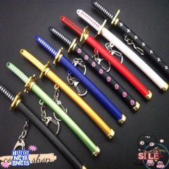 Móc Khóa Katana Kim Loại Zoro Law One Piece 16cm - Quà Tặng Độc Đáo Cho Fan Anime Nhật Bản, Thiết Kế Sang Trọng