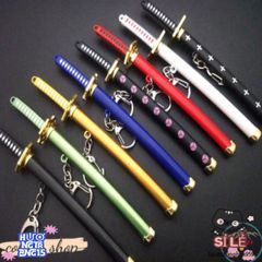Móc Khóa Katana Kim Loại Zoro Law One Piece 16cm - Quà Tặng Độc Đáo Cho Fan Anime Nhật Bản, Thiết Kế Sang Trọng