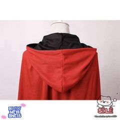Áo Choàng Halloween Đen Đỏ LISHUANG 59 inch - Đạo Cụ Cosplay Bí Ẩn Cho Tiệc Hóa Trang Kinh Dị