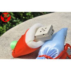 Túi Cười Hahaha - Túi Văn Phòng Phẩm Tự Động Phát Tiếng Cười, Quà Tặng Troll Thú Vị cho Bạn Bè