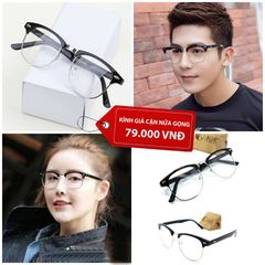 Kính Mắt Mèo Vintage Chống Vỡ - Kính Teen Đổi Màu Chất Liệu Kim Loại Phong Cách Thời Trang, Giảm Giá 10% Tối Đa 20K