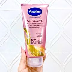 Sữa Dưỡng Thể Sáng Da Vaseline Gluta HYA Serum 10X - Giúp Làm Sáng, Cấp Ẩm và Mờ Thâm Sạm, Phù Hợp Mọi Loại Da, Chính Hãng