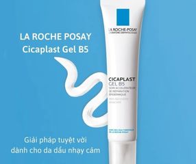 Kem Dưỡng Gel B5 La Roche-Posay Cicaplast 40ml - Phục Hồi Da Nhạy Cảm, Giảm Thâm, Dưỡng Ẩm Tối Ơi & Không Chứa Paraben