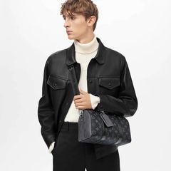 Túi Đeo Chéo Louis Vuitton LV City Keepall M45936 - Túi Monogram Eclipse Sang Trọng, Thiết Kế Hiện Đại Cho Nam, Phụ Kiện Thời Trang Cao Cấp