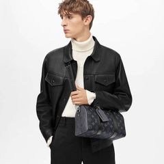 Túi Đeo Chéo Louis Vuitton LV City Keepall M45936 - Túi Monogram Eclipse Sang Trọng dành cho Nam, Phong Cách Hiện Đại và Đẳng Cấp