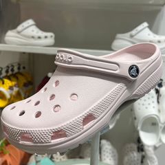 Giày Sục Crocs Classic Clog Đen Kem Trắng - Dép Sandal Quai Hậu Thời Trang, Siêu êm Dành Cho Nam Nữ, Phong Cách Trẻ Trung