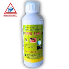 Thuốc Diệt Côn Trùng VIPER 500EC 1L - Chuyên Diệt Muỗi, Ruồi, Kiến, Gián - An Toàn, Hiệu Quả Cao, Được Bộ Y Tế Cấp Phép