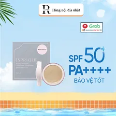 Phấn Nước KOSÉ ESPRIQUE Aquary Skinwear SPF50 PA++++ - Che Phủ Cao, Dưỡng Ẩm, Lớp Nền Tự Nhiên, Bền Màu