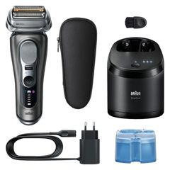 Máy Cạo Râu Điện BRAUN Series 9 PRO+ - Công Nghệ Pro-SensoAdapt, Chống Thấm Nước, Cạo Sạch Và Bảo Vệ Da Tối Ưu