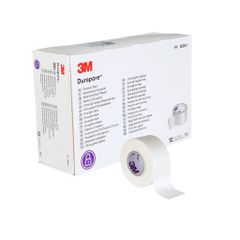 Băng Dính Vải Lụa Y Tế 3M Durapore 1538-1 - Siêu Dính, Thoáng Khí, 2.5cm x 9.1m - Sử Dụng An Toàn Cho Da Nhạy Cảm