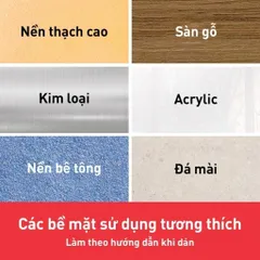 Combo 10 cuộn băng dính hai mặt siêu chịu lực 3M Scotch 414-S19, 19mm x 1.5m, chịu trọng tải 6,7kg