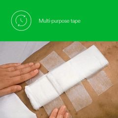 Combo 5 Cuộn Băng Keo Giấy Y Tế 3M Micropore 1530-1 - Êm Da, Siêu Dính An Toàn Cho Mọi Loại Da, Kích Thước 2,5cm x 9,1m