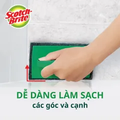 Bàn Chải Chà Sàn Siêu Sạch 3M™ Scotch-Brite® 7722 - Đa Năng, Không Trầy Xước, An Toàn Cho Sàn Gạch, Sứ, Vinyl, Thái Lan