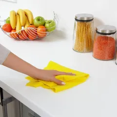 Khăn Lau Đa Năng 3M Scotch-Brite - Siêu Thấm, Không Bụi, Bền Bỉ (4 Cái/Gói) - Giải Pháp Lau Sạch Tối Ưu Cho Nhà Bếp Và Ô Tô