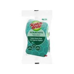 Bộ 3 túi miếng rửa chén 3M Scotch-Brite - Hạt mài siêu sạch, không bám bẩn, dễ dàng làm sạch dầu mỡ, kháng khuẩn, 2 miếng/túi