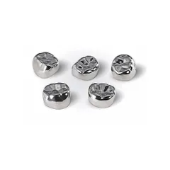 Hộp 2 Mão Răng Thép Răng Sữa 3M ESPE Cho Bé - Bảo Vệ Răng Số 5 Hàm Dưới Trong Nha Khoa Chỉnh Hình