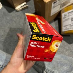 Băng keo kì diệu Scocth 3M 550 kích thước 12mm x 30m, xuất xứ Mỹ (Giá 1 cuộn)