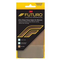 Vớ tĩnh mạch Futuro 71060EN - Độ nén 15-20 mmHg màu Nude, hỗ trợ điều trị giãn tĩnh mạch, sản xuất tại Mỹ