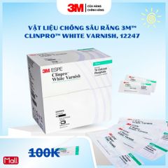 Varnish Ngừa Sâu Răng 3M™ Clinpro White 5% - Hộp 50 Gói, Chăm Sóc Răng Miệng Cho Trẻ Em, Sản Xuất Tại Mỹ