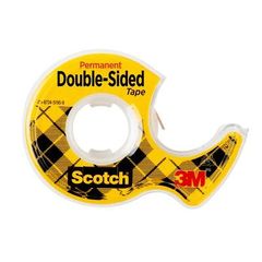 Băng dính 2 mặt 3M Scotch 137 - Keo dán trong suốt, chất lượng cao, kích thước 12.7mm x 11.4m - Hàng nhập khẩu Mỹ