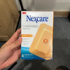 Gạc Vô Trùng Chống Thấm Nước 3M Nexcare AWP34 - Gạc Hút Dịch Mủ Cỡ Lớn, Sản Xuất Tại Mỹ, Dùng Cho Vết Thương Lớn