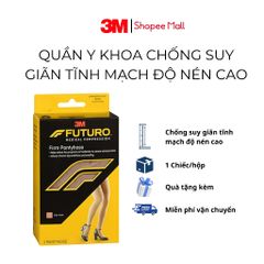 Quần Tất Y Khoa Chống Suy Giãn Tĩnh Mạch 3M Futuro - Độ Nén 20-30 mmHg, Hỗ Trợ Tuần Hoàn Máu, Thời Trang Siêu Mỏng Mỹ