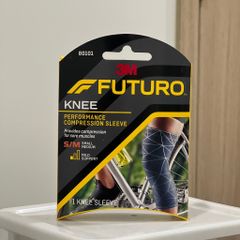 Băng hỗ trợ đầu gối 3M Futuro 80101 co giãn 4 chiều, màu xanh navy - Giảm đau và bảo vệ khớp cho vận động viên thể thao