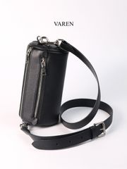 Túi Duffle Da Bò Thời Trang Unisex VAREN - Túi Đeo Chéo Dáng Trống Sang Trọng cho Nam Nữ, Chất Liệu Cao Cấp, Tiện Lợi Di Chuyển