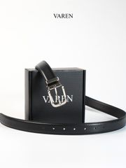 Thắt Lưng Da Bò VAREN VENZA Unisex 2.8cm - Dây Nịt Tối Giản Sang Trọng Cho Nam Nữ, Phụ Kiện Thời Trang Hàng Ngày