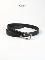 Thắt Lưng Da Bò VAREN VENZA Unisex 2.8cm - Dây Nịt Tối Giản Sang Trọng Cho Nam Nữ, Phụ Kiện Thời Trang Hàng Ngày