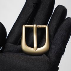 Mặt Khóa Thắt Lưng Unisex Hợp Kim Chống Gỉ Màu Vàng Đồng 2.5cm - Phụ Kiện Thời Trang Hiện Đại và Tinh Tế