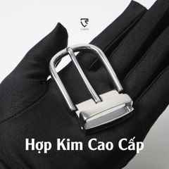 Đầu Khóa Dây Nịt Hợp Kim Cao Cấp 3.4cm - Khóa Thắt Lưng Sang Trọng, Bền Bỉ, Phù Hợp Với Dây Bản Lớn