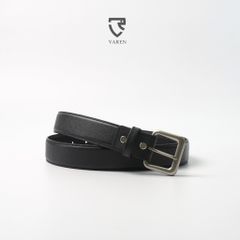 Thắt Lưng Nam Da Thật VAREN - Khóa Hợp Kim Cao Cấp, Bản 3.4cm Phong Cách Y2K Sang Trọng, Phụ Kiện Thời Trang Nam