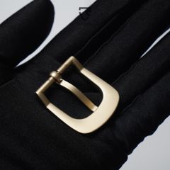 Mặt Khóa Thắt Lưng Unisex Hợp Kim Chống Gỉ Màu Vàng Đồng 2.5cm - Phụ Kiện Thời Trang Hiện Đại và Tinh Tế