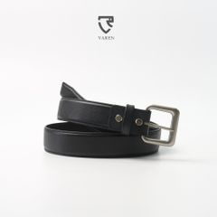 Thắt Lưng Nam Da Thật VAREN - Khóa Hợp Kim Cao Cấp, Bản 3.4cm Phong Cách Y2K Sang Trọng, Phụ Kiện Thời Trang Nam
